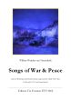 Nieuwkerk Songs of War & Peace for Recorder S/T and String Quartet - Score and Parts for the Recorder (String Parts can be found at the Cd included)