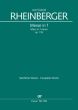 Rheinberger Missa f-moll Op. 159 SATB (mit Soli) und Orgel Partitur (1889)