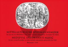 Album Mittelalterliche Spielmusik fur Sopranblockflote und Orff-Instrument ad libitum (Herausgeber Walter Frei)