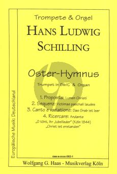 Schilling Oster Hymnus fur Trompete in C oder Bb und Orgel