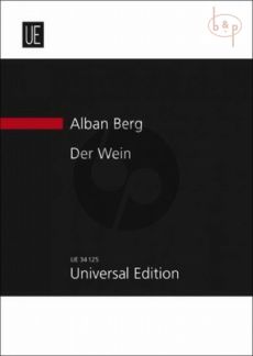 Der Wein (Concert Aria) (1929)