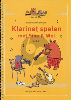 Lieke van den Beuken Klarinet Spelen met Sibe & Mol Vol.2 (2e druk)