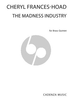 Frances-Hoad The Madness Industry for Brass Quintet (Score/Parts)