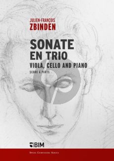 Zbinden Sonate en trio Op. 46 for Viola, Cello and Piano (Score/Parts)