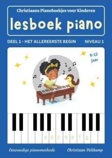 Veltkamp Lesboek Piano Deel 1 - Het allereerste begin