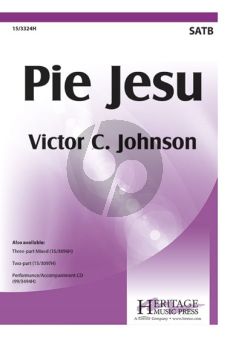 Johnson Pie Jesu SATB-Piano