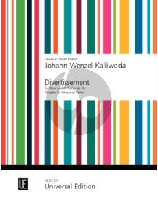 Kalliwoda Divertissement Op.58 Oboe and Orchestra (piano reduction) (edited by H. Schellenberger)