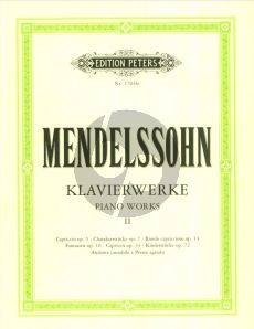 Mendelssohn Klavierwerke Vol.2