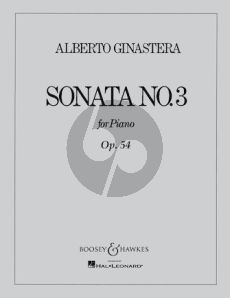 Ginastera Sonata No.3 Op. 55 for Piano