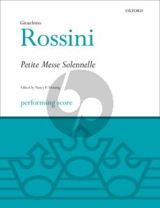 Rossini Petite Messe Solenelle SATB soloists-SATB chorus-2 Pianos and Harmonium Performing Score (edited by Nancy Fleming)