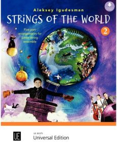 Igudesman Strings of the World 2 Score and Download Material (Five-part Arrangements for Junior String Ensemble)