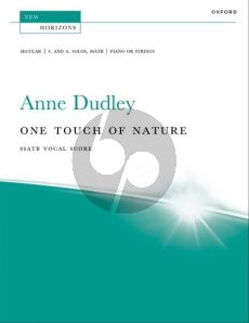 Dudley One Touch of Nature Soprano and Alto solo-SSATB with Piano/Strings (Vocal Score)