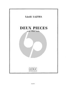 Lajtha 2 Pieces pour Flute seule