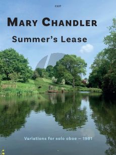 Chandler Summer's Lease Variations for Solo Oboe 1981