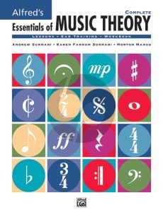 Essentials of Music Theory Complete (Book and 2 Eartraining Cd's)