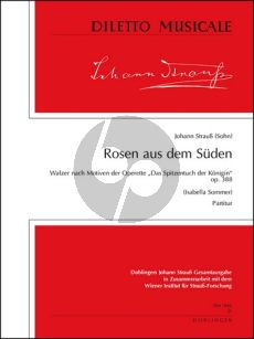 Strauss Rosen aus dem Suden Op.388 Partitur