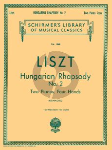 Liszt Hungarian Rhapsody No. 2 for 2 Piano's (transcr. Richard Kleinmichel)