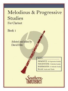 Melodious & Progressive Studies Vol.1 Clarinet (edited by David Hite)