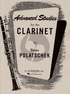 Polatschek Advanced Studies for Clarinet