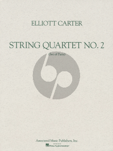 Carter String Quartet No.2 (1959) (Set of Parts)