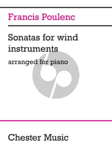 Poulenc Sonatas for Windinstruments for Piano solo (arr.)