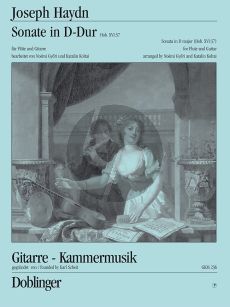 Haydn Sonate in D-Dur Hob. XVI:37 Flöte-Gitarre (arr. Noémi Györi / Katalin Koltai)