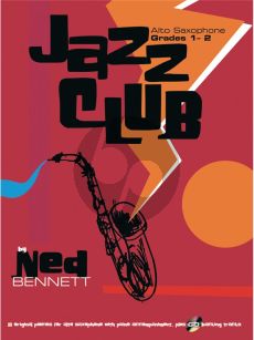 Bennett Jazz Club for Alto Saxophone (Bk-Cd) (Grade 1 - 2)