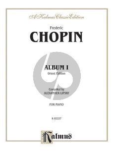 Chopin Album Vol.1 Piano solo (Urtext) (edited by Alexander Lipsky)