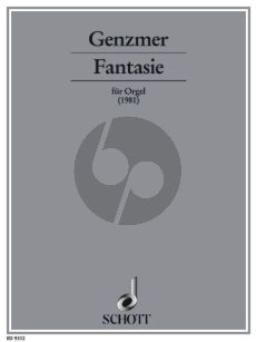 Genzmer Fantasie GeWV 402 Orgel (1981)