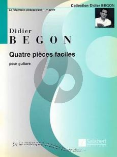 Begon 4 Pieces Faciles guitare