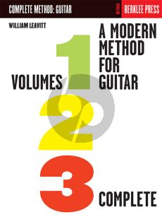 Leavitt A Modern Method Guitar (Vol.1 - 2 - 3 Complete)