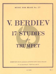 Berdiev 17 Studies for Trumpet