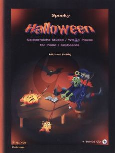 Publig Spooky Halloween Klavier (Bk-Cd) (Geisterreiche Stucke / Witchy Pieces)