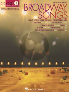 Broadway Songs for Female Singers (Bk-Cd)