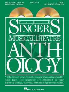 Singers Musical Theatre Anthology Vol. 4 Tenor (Set of Accompaniment CD's only) (edited by Richard Walters)