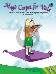 Martin Magic Carpet for Viola (Concert Pieces for the Youngest Beginner) (Bk-Cd)