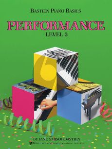 Bastien Piano Basics Performance Level 3 (WP213) (English Only)