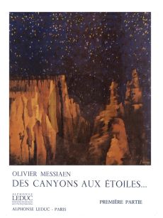 Messiaen Des Canyons aux etoiles... Part 1 Partitition