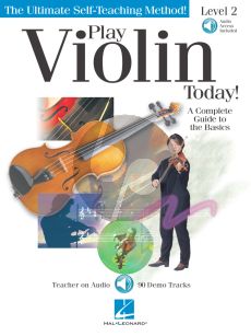 Play Violin Today! Level 2 (A Complete Guide to the Basics) (Book with Audio online)