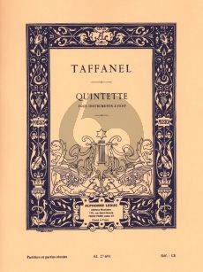 Taffanel Quintet g-minor Fl.-Ob.-Clar.-Hrn.-Bsn. (Score/Parts)