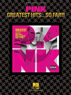 Pink The Greatest Hits...so Far! for Piano-Vocal-Guitar