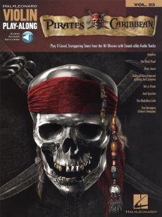 Pirates of the Caribbean (Violin Play-Along Series Vol.23) (Bk-Audio Access Code)