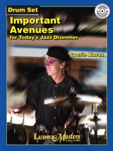 Karas Important Avenues for Today's Jazz Drummer Drum Set (Bk-Cd)