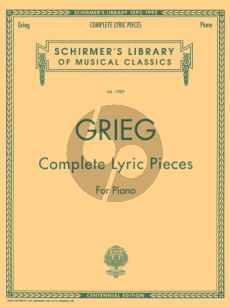 Grieg Complete Lyric Pieces for Piano solo