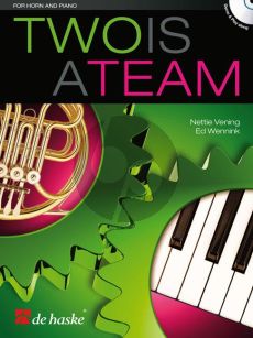 Two is a Team for Horn in F and Piano (Bk-Cd)