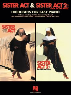 Album Sister Act & Sister Act 2 Back in the Habit Highlights for Easy Piano