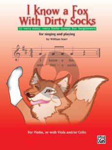 Starr I know a Fox With Dirty Socks Violin Book