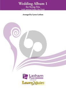 Wedding Album Vol.1 for String Trio (Score/Parts) (Lynne Latham)