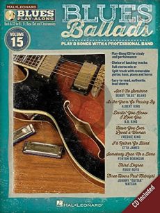 Blues Ballads Hal Leonard Blues Play-Along Series Volume 15