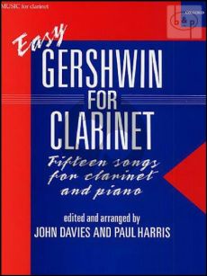 Easy Gershwin for Clarinet and Piano